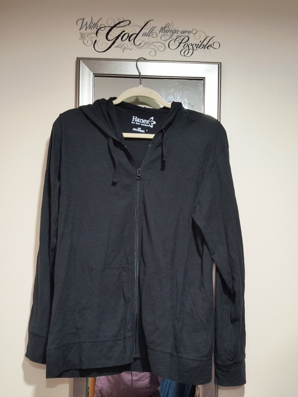 Hooded Zip-up Sweatshirt